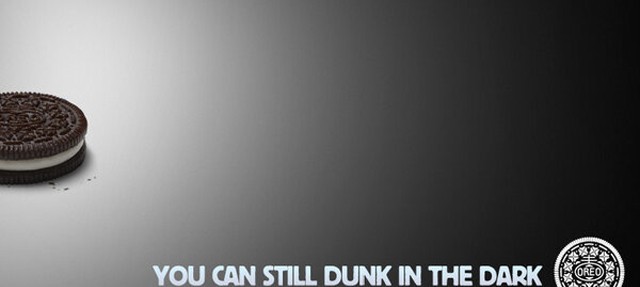 Oreo's "Dunk in the Dark" Tweet campaign